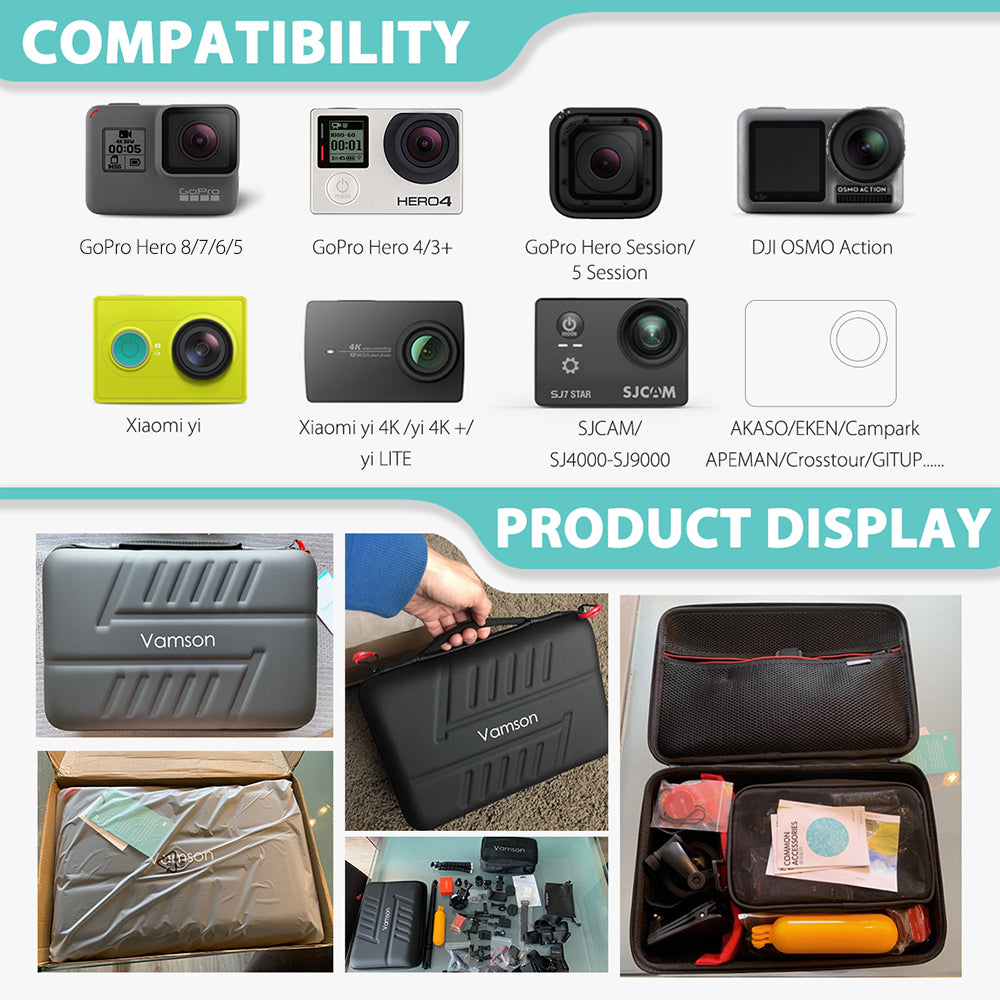 Action Camera Accessories Kit